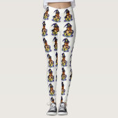 Yorkie Poo Leggings (Voorkant)