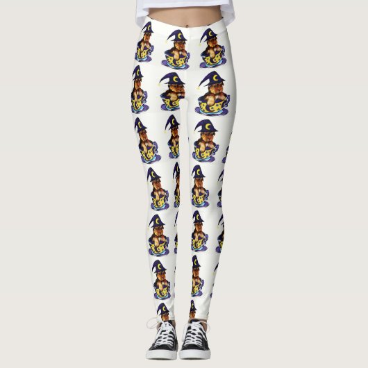 Yorkie Poo Leggings (Voorkant)