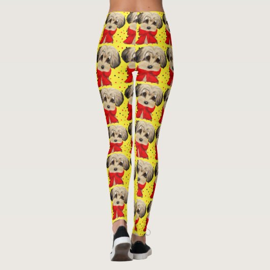 Yorkie Poo Leggings (Achterkant)
