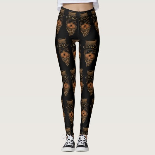 Yorkie Poo Leggings (Voorkant)