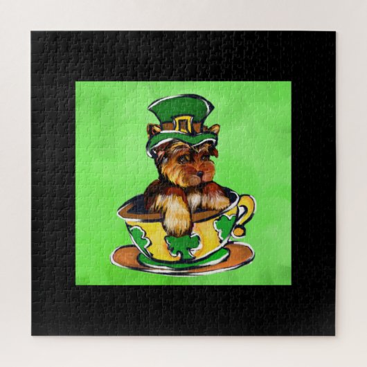 YORKIE POO LEGPUZZEL (Verticaal)