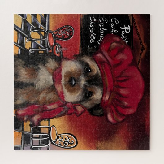 YORKIE POO LEGPUZZEL (Horizontaal)