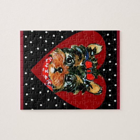 Yorkie Poo Legpuzzel (Horizontaal)