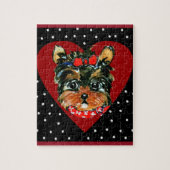 Yorkie Poo Legpuzzel (Verticaal)