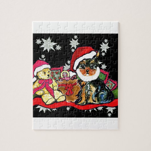 YORKIE POO LEGPUZZEL (Verticaal)