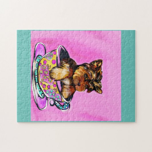 YORKIE POO LEGPUZZEL (Horizontaal)