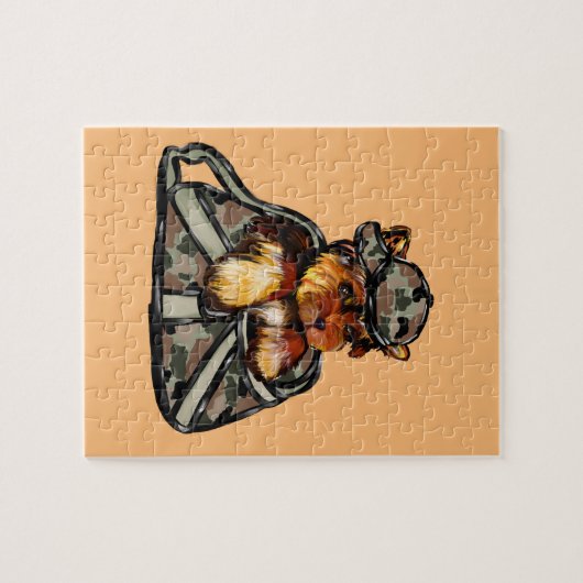 YORKIE POO LEGPUZZEL (Horizontaal)