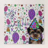 Yorkie Poo Legpuzzel (Verticaal)