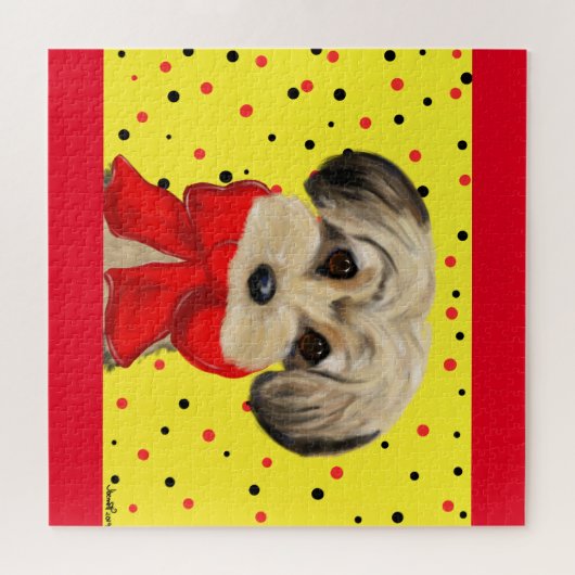 Yorkie Poo Legpuzzel (Horizontaal)