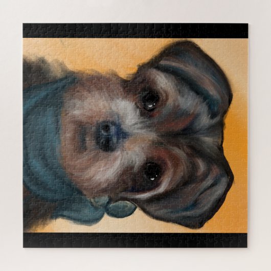 YORKIE POO LEGPUZZEL (Horizontaal)