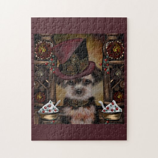 Yorkie Poo Legpuzzel (Verticaal)