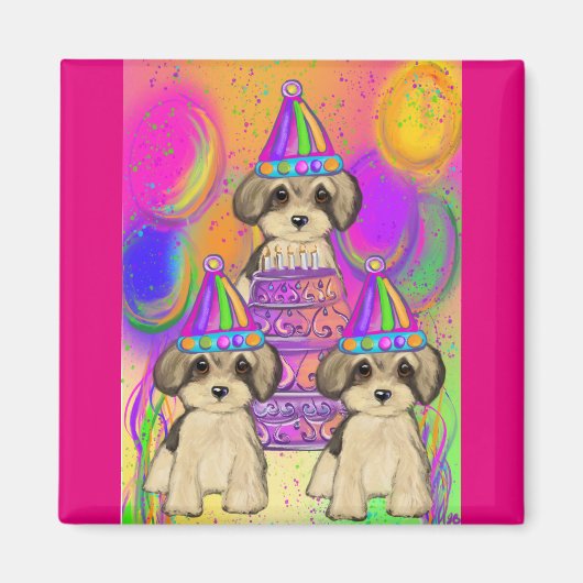 Yorkie Poo Magneet (Voorkant)