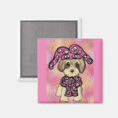 Yorkie Poo Magneet (Voorkant / Achterkant)