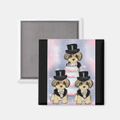 Yorkie Poo Magneet (Voorkant / Achterkant)