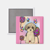 Yorkie Poo Magneet (Voorkant / Achterkant)