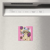 Yorkie Poo Magneet (Insitu (Vaatwasser))