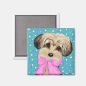 Yorkie Poo Magneet (Voorkant / Achterkant)