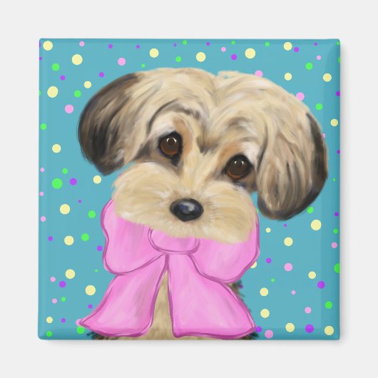 Yorkie Poo Magneet (Voorkant)