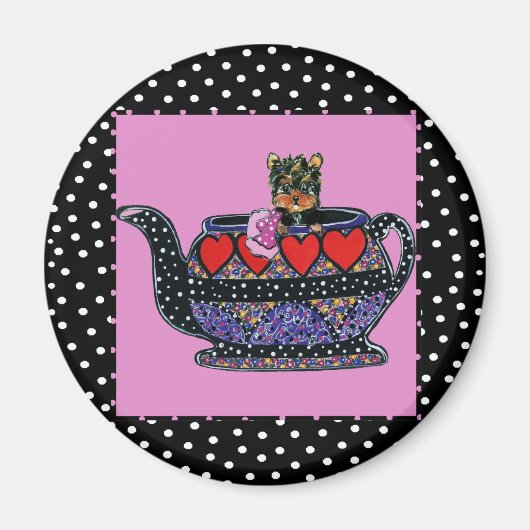 Yorkie Poo Magneet (Voorkant)