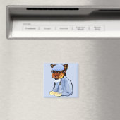 Yorkie Poo Magneet (Insitu (Vaatwasser))