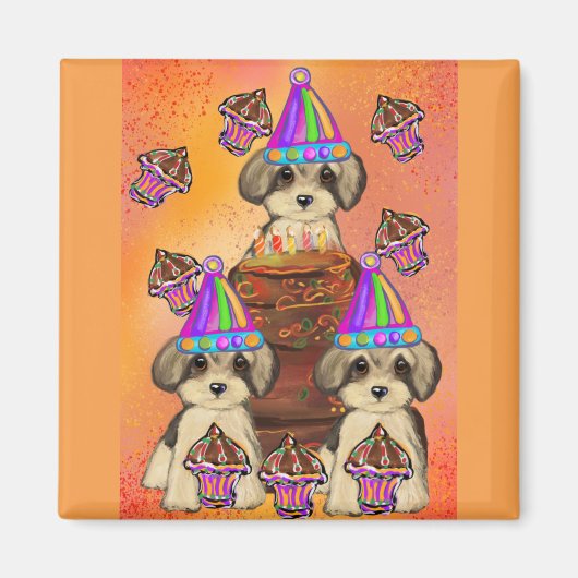 Yorkie Poo Magneet (Voorkant)