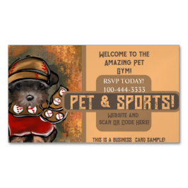 Yorkie Poo Magnetisch Visitekaartje