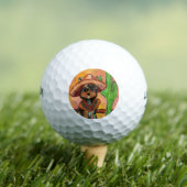 Yorkie poo mexico golfballen (Insitu Shirt)