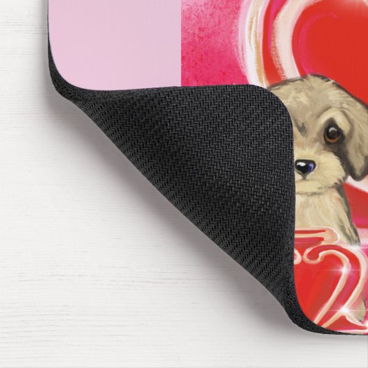 Yorkie Poo Muismat (Hoek)