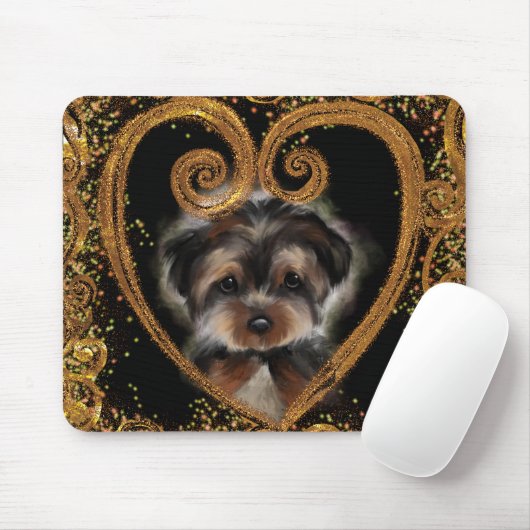 Yorkie Poo Muismat (Met muis)