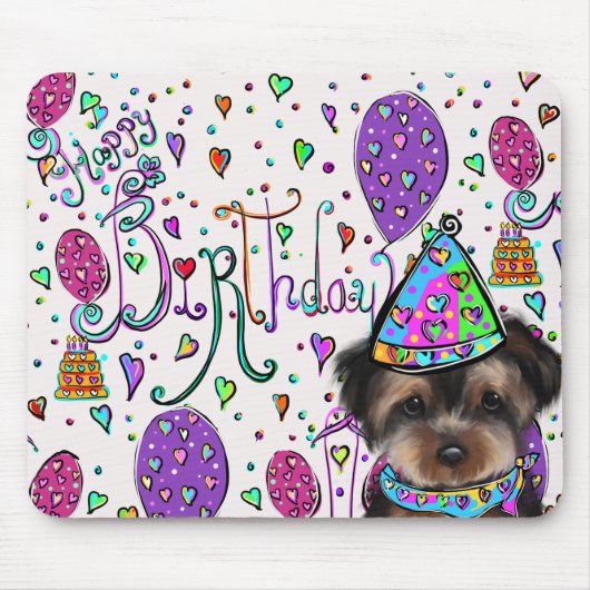 Yorkie Poo Muismat (Voorkant)