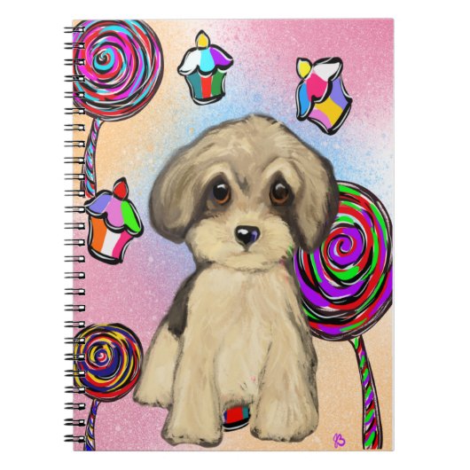Yorkie Poo Notitieboek (Voorkant)