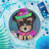 Yorkie Poo         Papieren Bordje (Feest)