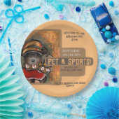 Yorkie Poo Papieren Bordje (Feest)