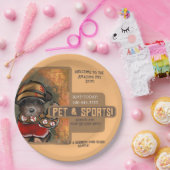 Yorkie Poo Papieren Bordje (Feest)