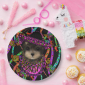 Yorkie Poo Papieren Bordje (Feest)