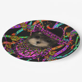 Yorkie Poo Papieren Bordje (Gekanteld)