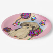 Yorkie Poo Papieren Bordje (Gekanteld)