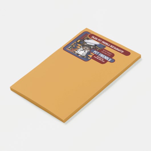 Yorkie Poo Post-it® Notes (Schuin)