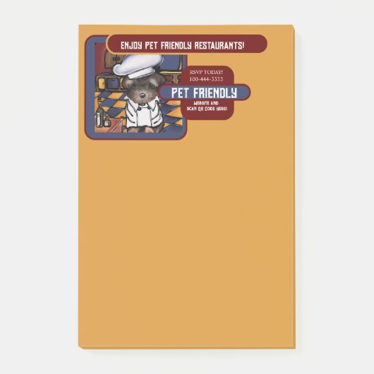 Yorkie Poo Post-it® Notes (Voorkant)