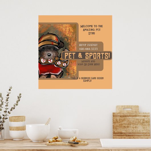 Yorkie Poo Poster (Keuken)