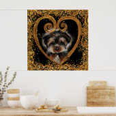 Yorkie Poo Poster (Keuken)