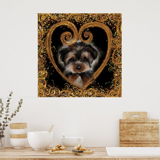 Yorkie Poo Poster (Keuken)
