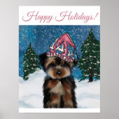 YORKIE POO POSTER (Voorkant)