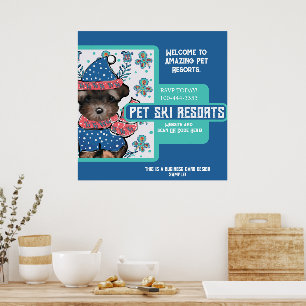 Yorkie Poo Poster