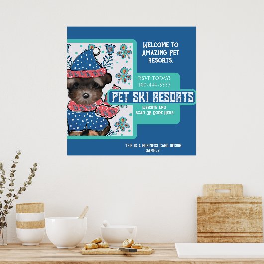 Yorkie Poo Poster (Keuken)