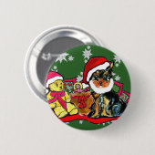 YORKIE POO RONDE BUTTON 5,7 CM (Voorkant /achterkant)