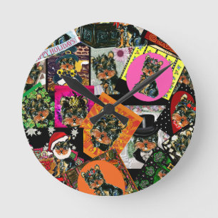 YORKIE POO RONDE KLOK