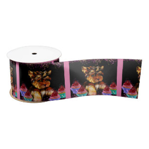 Yorkie Poo Satijnen Lint