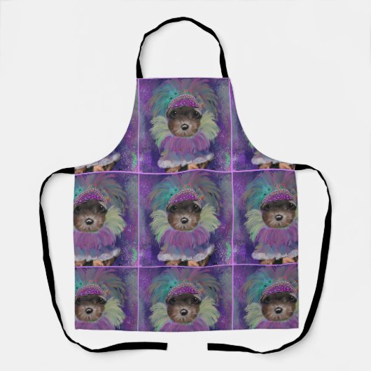Yorkie Poo Schort (Voorkant)
