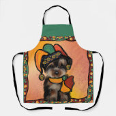 Yorkie Poo Schort (Voorkant)